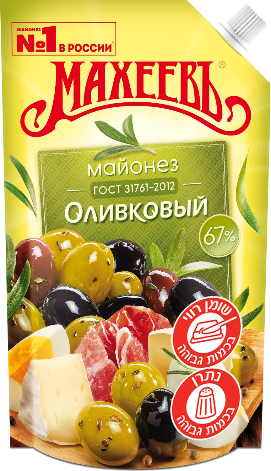 Майонез оливковый Махеев
