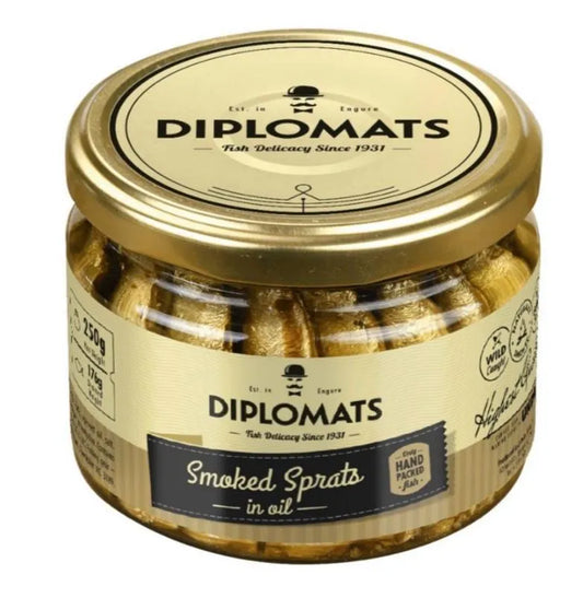 Шпроты в масле Diplomats