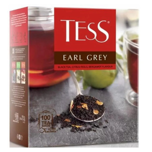 Чай черный с бергамотом TESS 100 пакетов