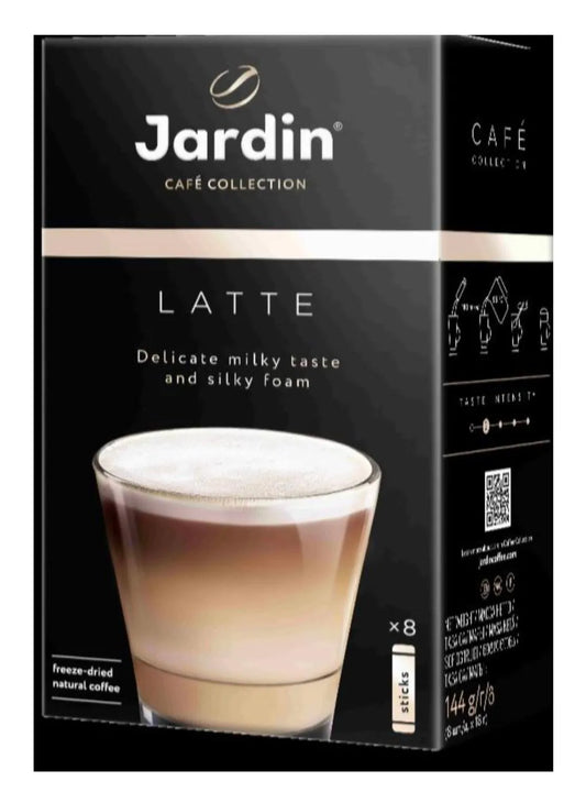 Кофе расстворимый порционный латте Jardin