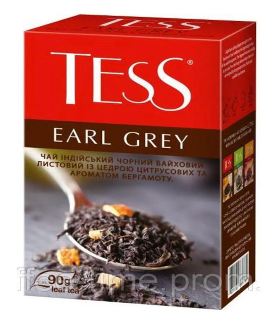 Черный чай с бергамотом и цедрой цитрусовых TESS