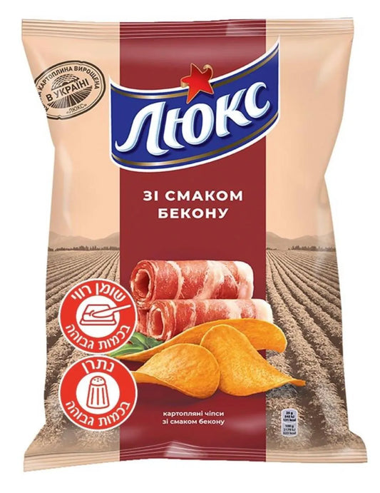 Чипсы Люкс со вкусом бекона