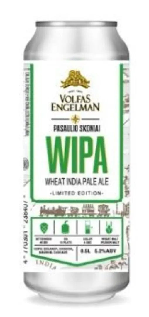 Бельгийское пиво пшеничое WIPA Volfas Engelman