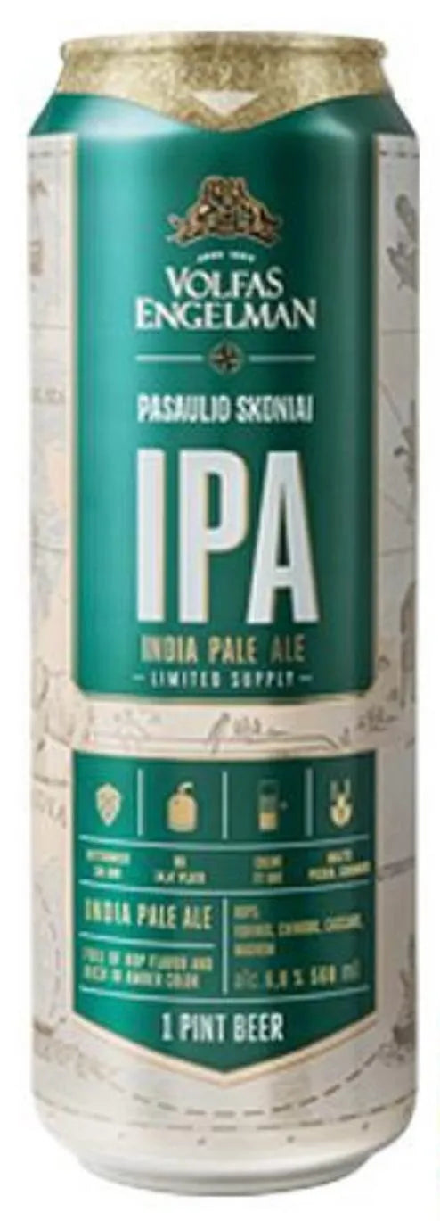 Бельгийское пиво IPA Volfas Engelman