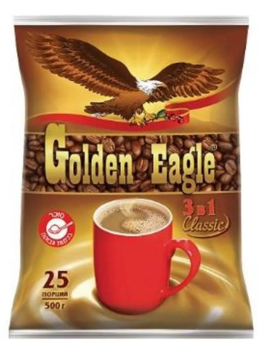 Кофе в стиках 3 в 1 Golden Eagle