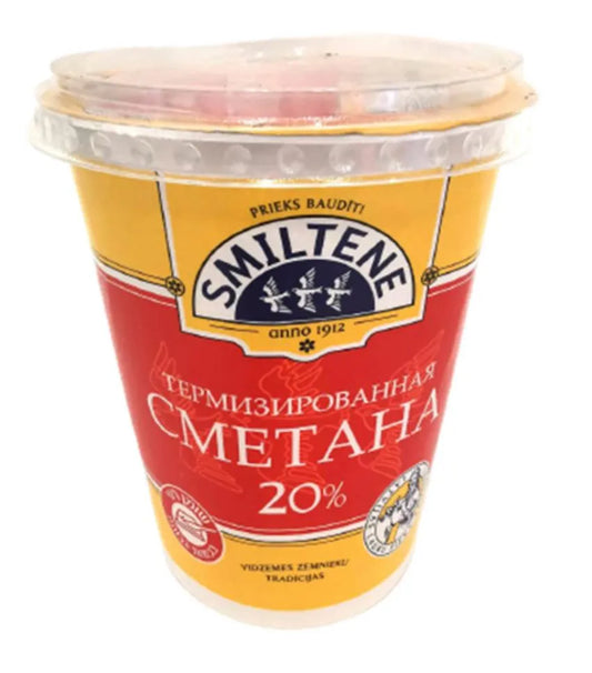Сметана 20% SMILTENE