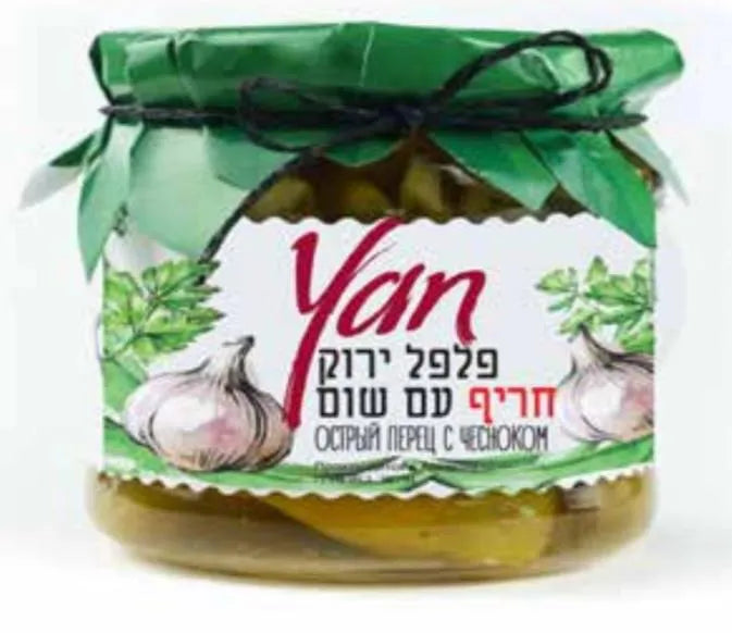 Острый перец с чесноком Yan