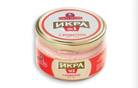 Икра мойвы с креветкой Санта Бремор