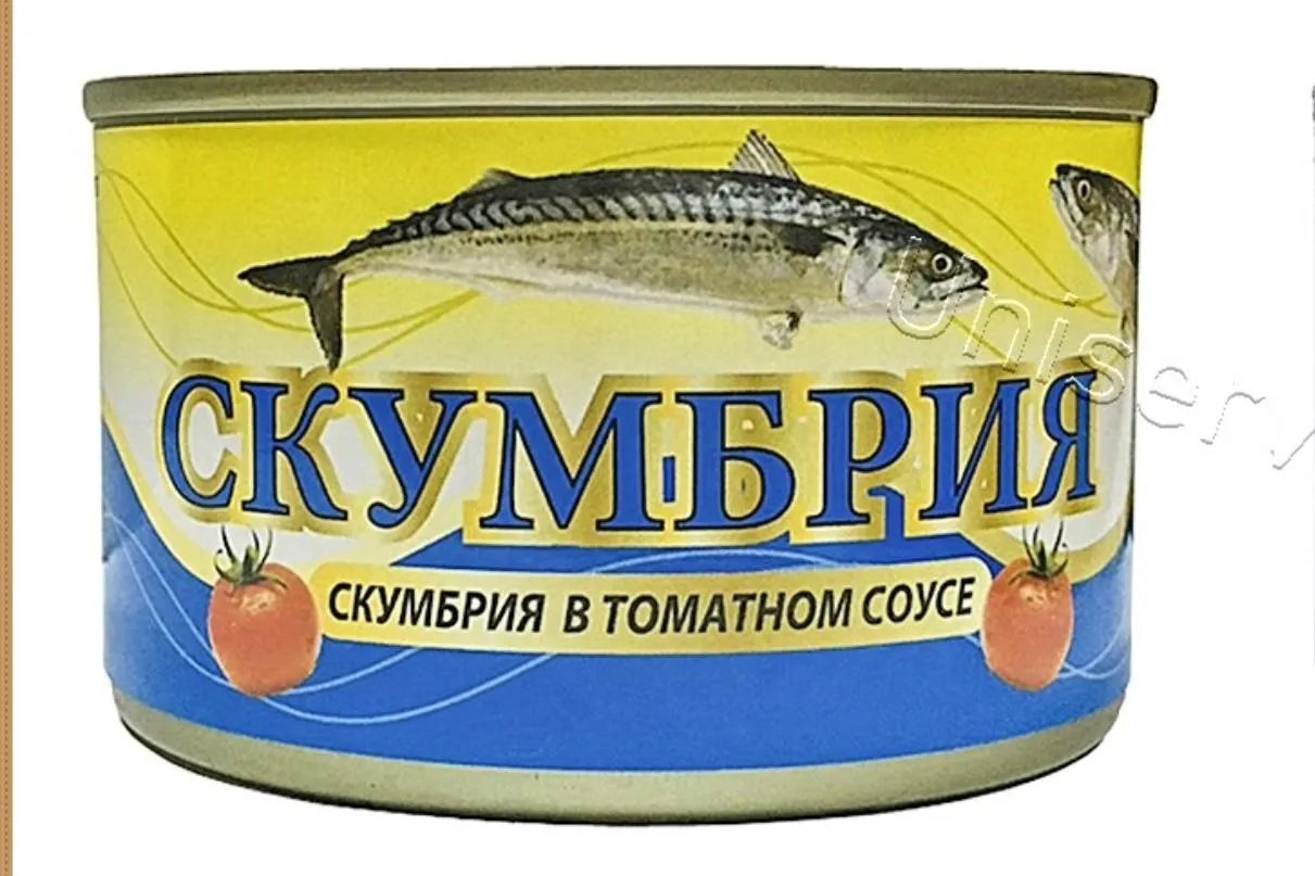 Скумбрия в томатном соусе