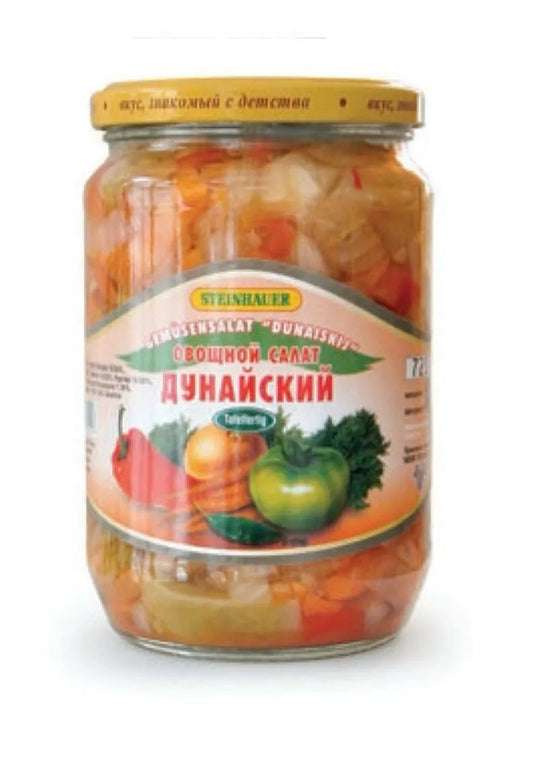 Овощной салат "Дунайский"