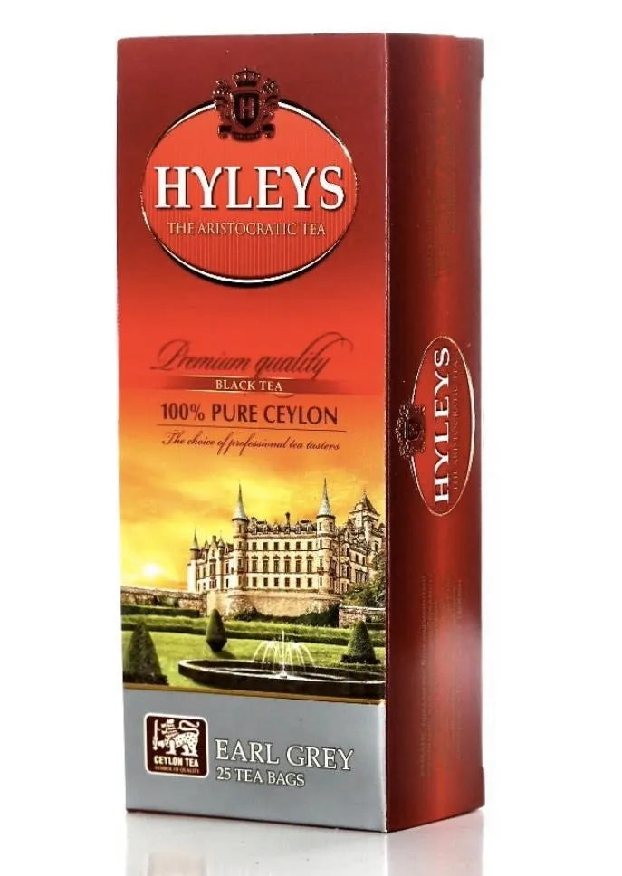 Чай черный "Hyleys" эрл грей (25 пакетов)