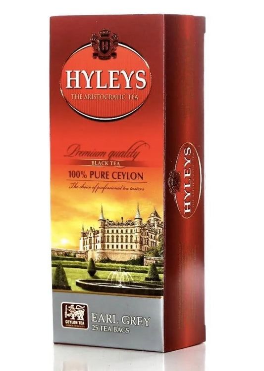 Чай черный "Hyleys" эрл грей (25 пакетов)