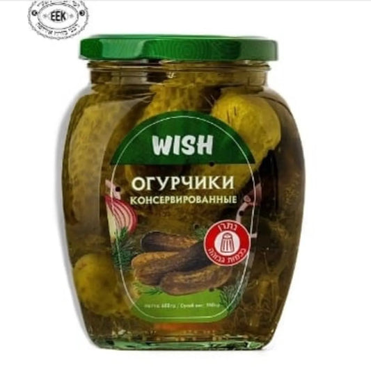 Огурчики консервированные WISH