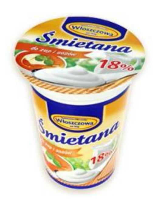 Сметана 18%