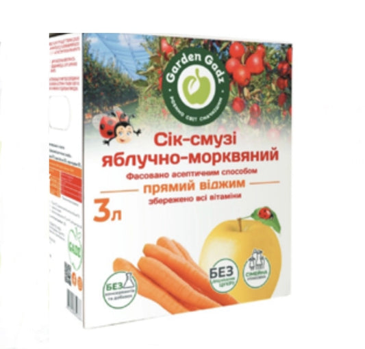 Сок яблочно-морковный Garden Gadz